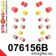 076156B: Full suspension bush kit 22mm 20mm 071465 - 12mm 071463 Black