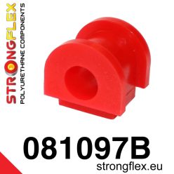 081097B: Front anti roll bar bush 18mm Red