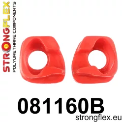 081160B: Engine mount inserts front Black