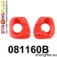 081160B: Engine mount inserts front Black