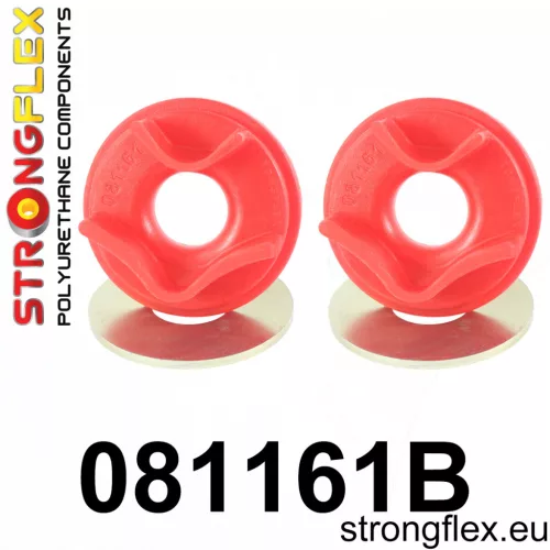 081161B: Engine mount inserts back side Red