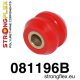 081196B: Rear anti roll bar link bush Red