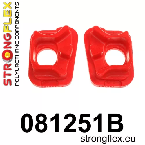 081251B: Engine front mount inserts Red