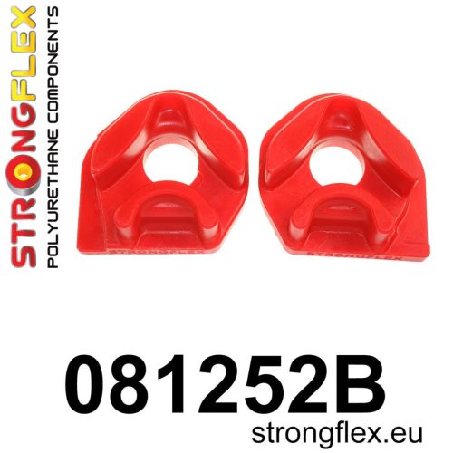 081252B: Engine rear mount inserts Red