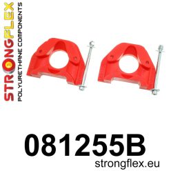 081255B: Engine right lower mount inserts Red
