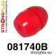 081740B: Front radius rod bush Black