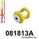 081813A: Front lower wishbone bush – rear SPORT Yellow