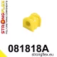 081818A: Rear anti roll bar bush SPORT 21mm Black