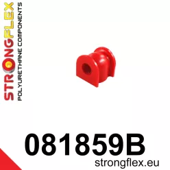 081859B: Front anti roll bar bush 18mm Red