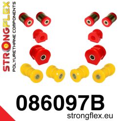   Strongflex Honda Civic VI (1995–2000) JAPAN EJ, EK, EM1 Első Futómű Szilent Szett – 086097B_18mm
