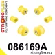 086169A: Front suspension bush kit SPORT 23mm Yellow