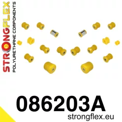 086203A: Rear suspension bush kit SPORT 23mm + Black