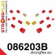 086203B: Rear suspension bush kit
