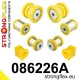 086226A: Front suspension bush kit SPORT 30mm Black