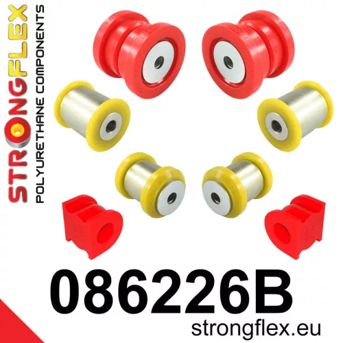 086226B: Front suspension bush kit Custom Black
