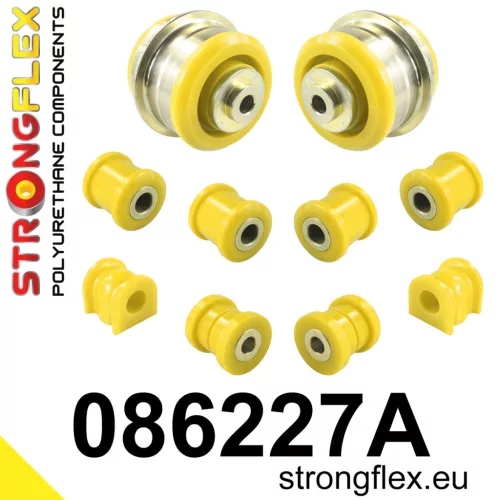 086227A: Rear suspension bush kit SPORT 21mm Yellow