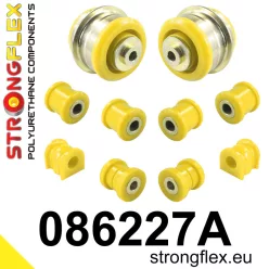 086227A: Rear suspension bush kit SPORT 21mm Black
