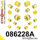 086228A: Full suspension bush kit SPORT 30mm 21mm Black
