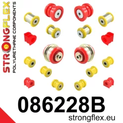 086228B: Full suspension bush kit 30mm 21mm Black