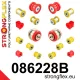 086228B: Full suspension bush kit 30mm 21mm Black