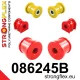 086245B: Front suspension bush kit 23mm Black