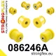 086246A: Front suspension and ream beam bush kit SPORT Custom Yellow