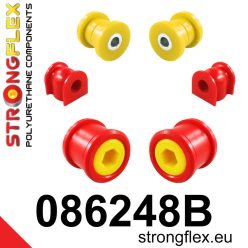   Strongflex Honda CR-Z (2010–2016) Első Futómű Szilent Szett – 086248B_18mm
