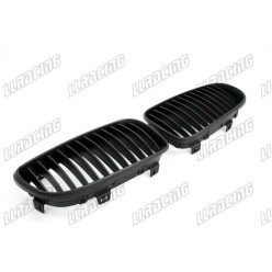   BMW E81 E82 E87 E88 jel nélküli hűtőrács grill matt fekete 2007.03-2011 