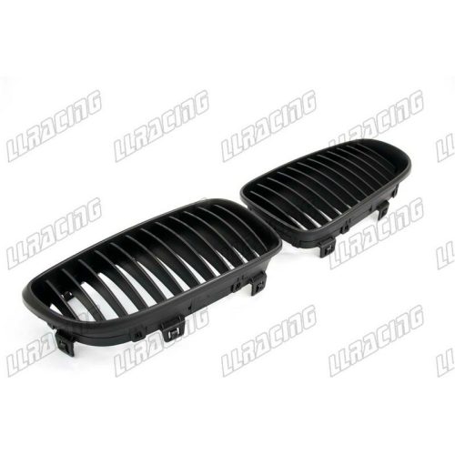 BMW E81 E82 E87 E88 jel nélküli hűtőrács grill matt fekete 2007.03-2011 