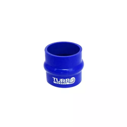 Szilikoncső rezgéscsillapító összekötő TurboWorks "púpos" 76mm, kék
