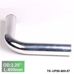   Alumínium cső idom 90 fokos  - átmérő 57mm / 2.25" - hossz 600mm