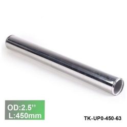   Alumínium cső idom egyenes  - átmérő 63mm / 2.5" - hossz 450mm