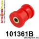 101361B: Front lower rear bush Red