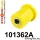101362A: Front upper arm bush SPORT Yellow