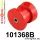 101368B: Rear diff mount bush Red