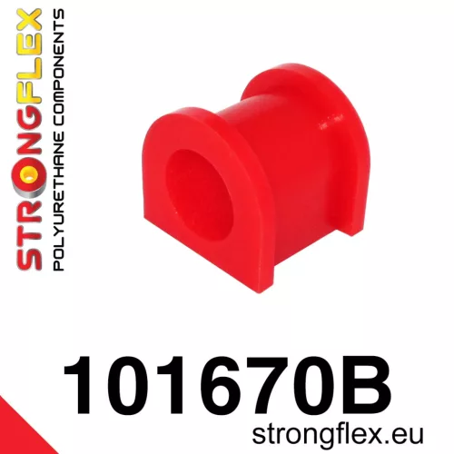 101670B: Front anti roll bar bush Custom Red
