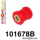 101678B: Rear lower - front arm bush Red