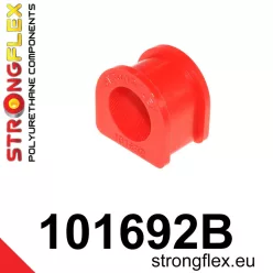 101692B: Front anti roll bar bush 28mm Red