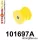101697A: Rear toe adjuster – inner bush SPORT Yellow