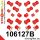 106127B: Rear suspension polyurethane bush kit