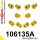 106135A: Front suspension polyurethane bush kit SPORT