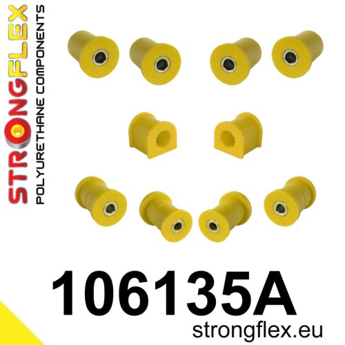 106135A: Front suspension polyurethane bush kit SPORT