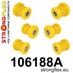 106188A: Rear subframe bush kit SPORT Black