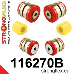   Strongflex Mercedes C-osztály W204 4MATIC Első Futómű Szilent Szett – 116270B_26mm