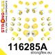 116285A: Full suspension polyurethane bush kit RWD SPORT