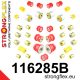 116285B: Full suspension polyurethane bush kit RWD