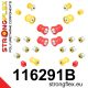 116291B: Full suspension polyurethane bush kit