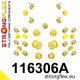 116306A: Full suspension polyurethane bush kit SPORT
