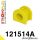 121514A: Front/rear anti roll bar bush SPORT 26mm Yellow