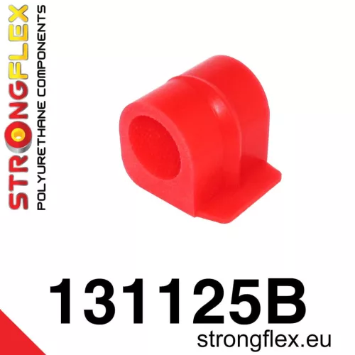 131125B: Front anti roll bar bush 18mm Red